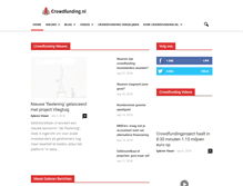 Tablet Screenshot of crowdfunding.nl