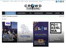 Tablet Screenshot of crowdfunding.pl